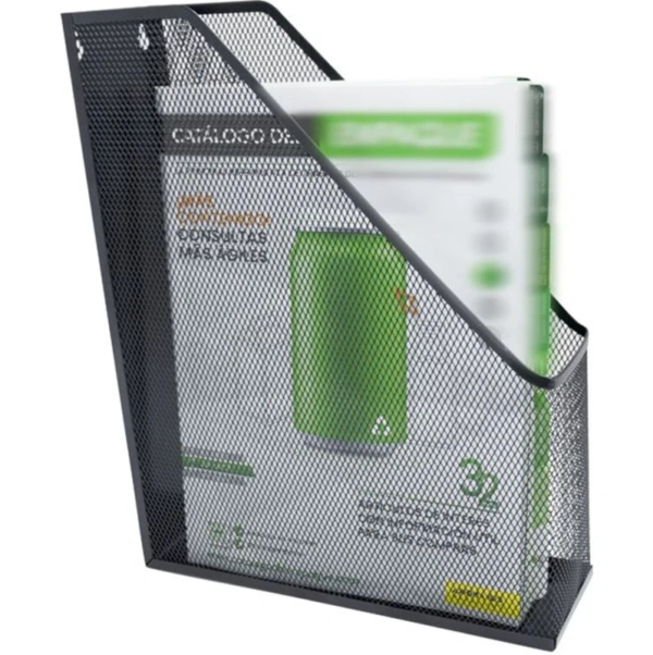 Revistero metalico negro 11