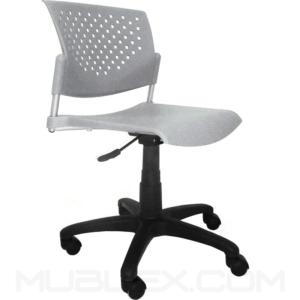 Silla Butterfly giratoria gris