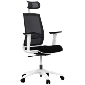 Silla Zuhe blanca presidente 10