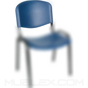 Silla isosped espaldar azul