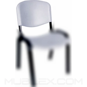 Silla isosped espaldar gris