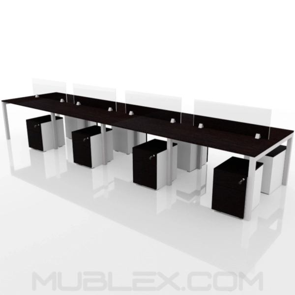 Escritorio 8P metalico 11