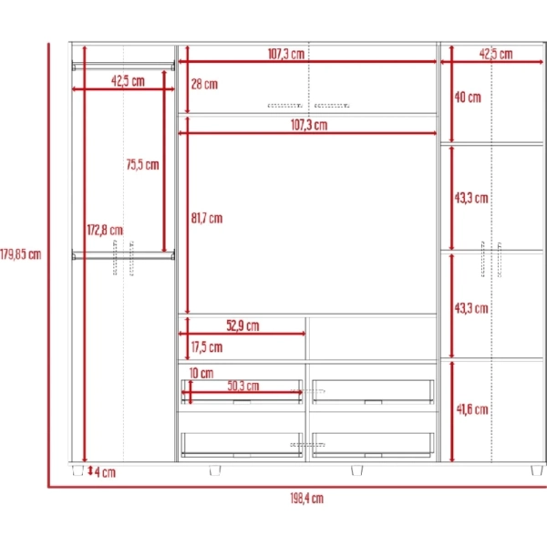 Closet Armable 1753 17