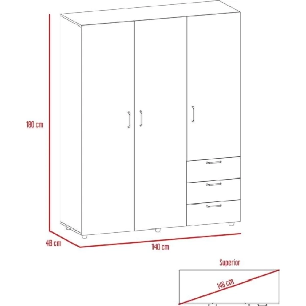 Closet Armable 4856 10