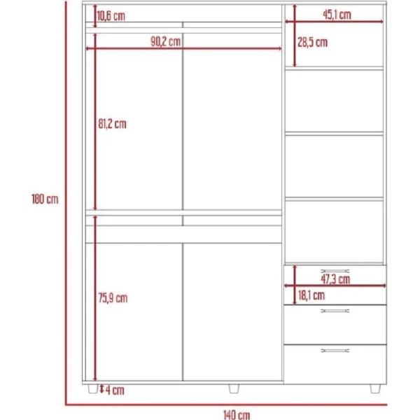 Closet Armable 4856 11