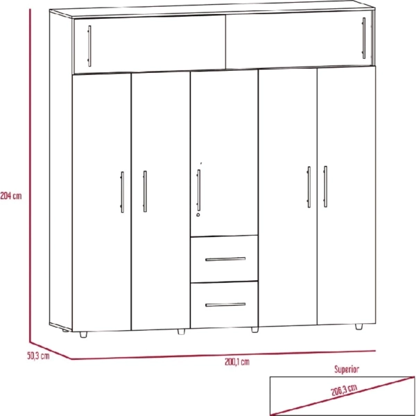 Closet Armable 5589 10