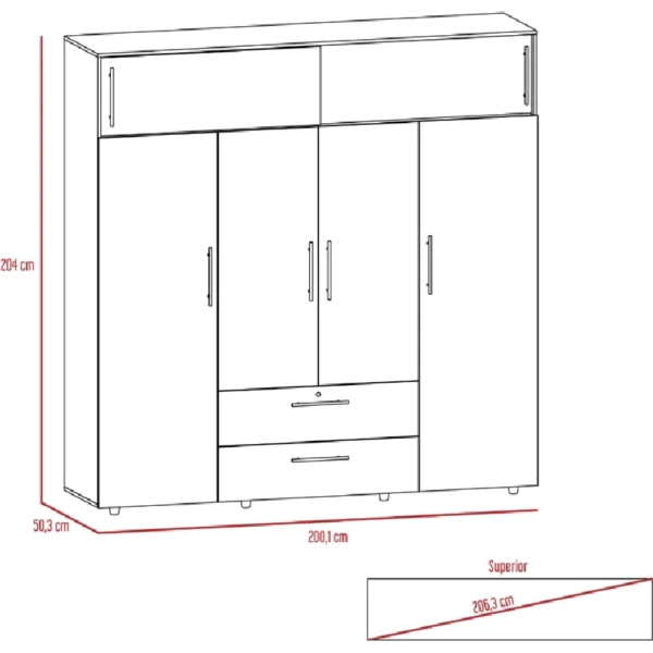 Closet Armable 5883 12