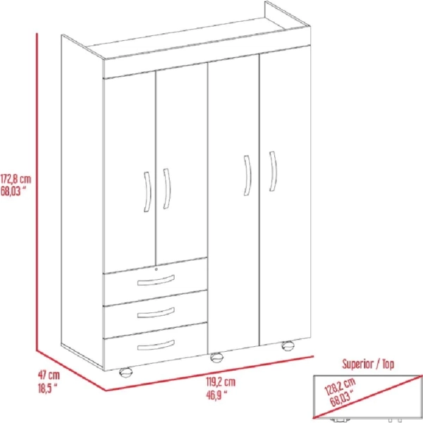 Closet Armable 5948 10