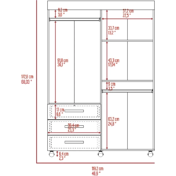 Closet Armable 5948 13