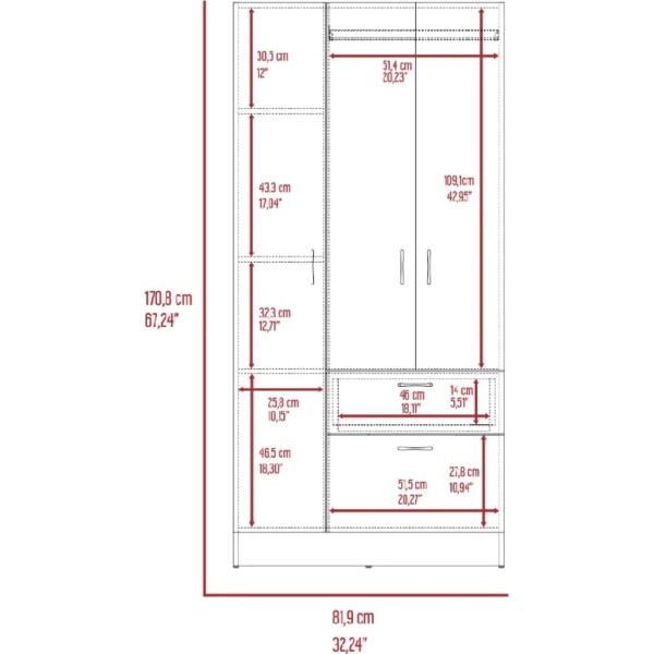 Closet Armable 5952 13