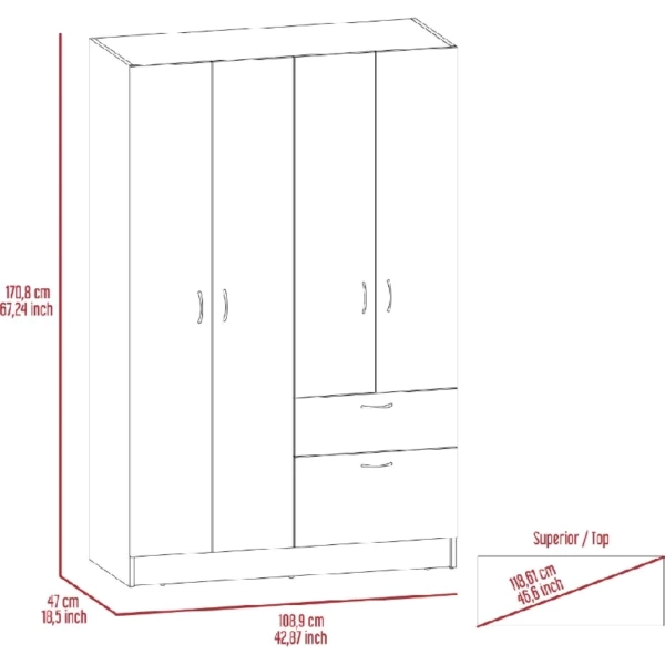 Closet Armable 5953 12