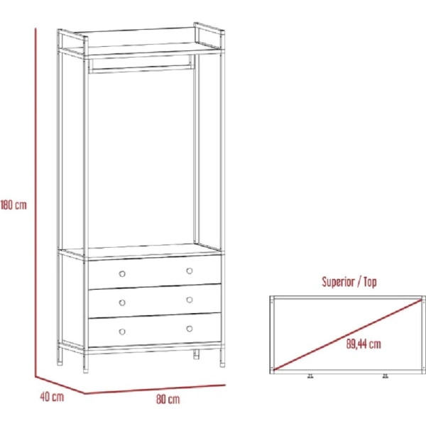 Closet Armable 6672 12