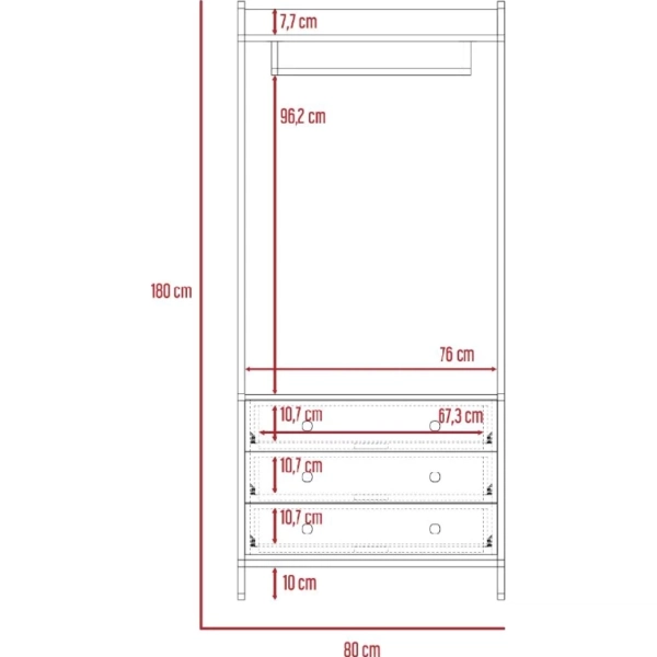 Closet Armable 6672 13