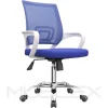 Silla Atlanta blanca azul