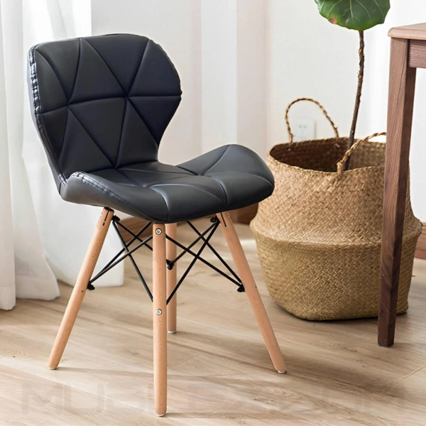 Silla de diseño mariposa negra 2