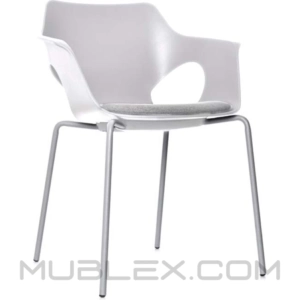 Silla Ole Asisento Tapizado Blanco 10