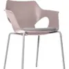 Silla Ole Asisento Tapizado Crema 10