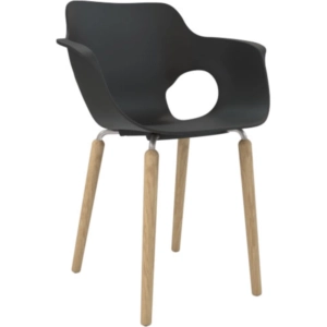 Silla Ole Negra Madera 05