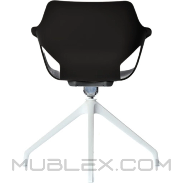 Silla Ole Swisis Negro Base Blanca 11