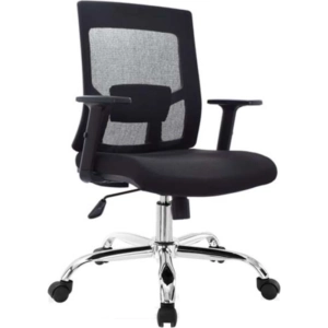 Silla Radius Alaska Gerente Cromo 10