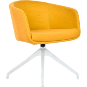 Sillón Boom Mostaza Swiss Blanca 10