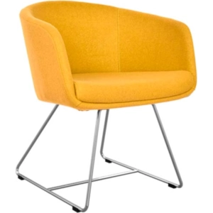 Sillón Boom Mostaza Trineo 14