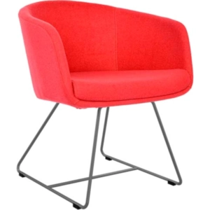 Sillón Boom Roja Trineo 10