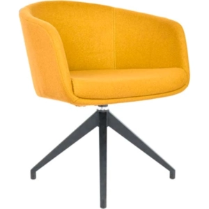 Sillón Boom mostaza Kore 10