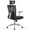 Silla Portugal blanca presidente cromo
