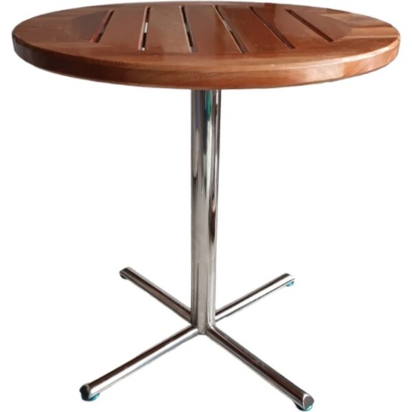 Base para mesa Oceane cromada