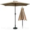 Parasol para exteriores Beige