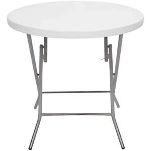 Mesa plegable Marcel redonda 11