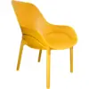 Silla Ember plastica amarilla