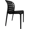 Silla Pascal plastica negra