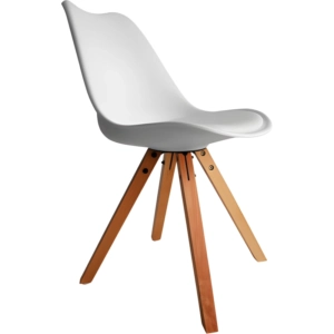 Silla diseño Noelle blanca