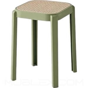 Banca en Rattan verde