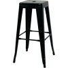 Silla bar alta Tolix negro brillante