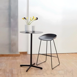 Butaco bar Misuri pintado negro 13