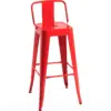 Butaco bar metalico Torix rojo