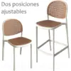 Butaco silla Rattan beige 1