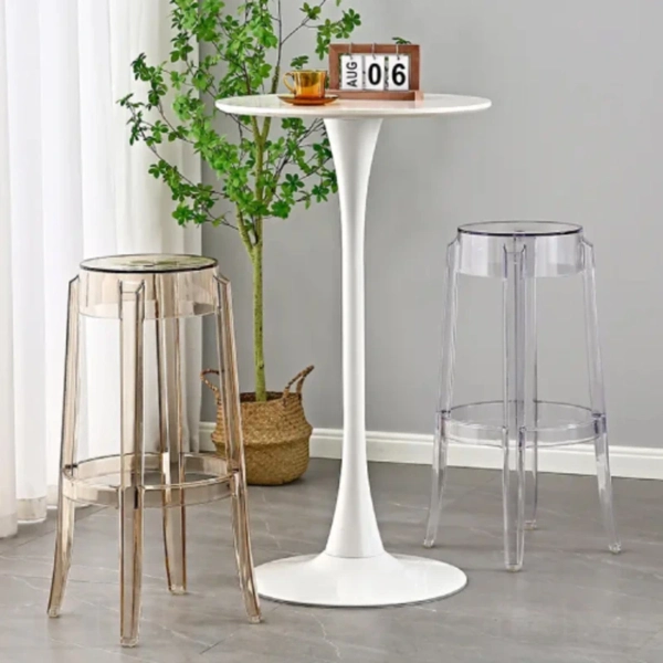 Mesa alta bar Panton Blanca 2