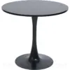 Mesa diseño Panton negra 1