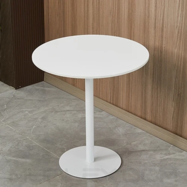 Mesa para cafetería redonda Bianca blanca 15