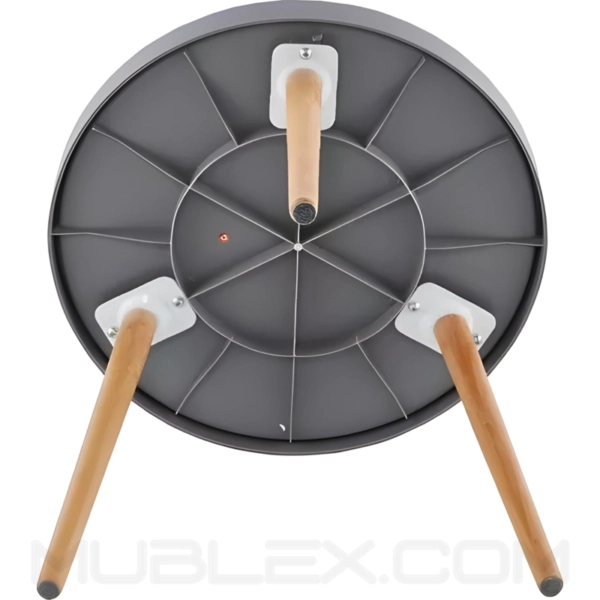 Mesita auxiliar Nice gris 16