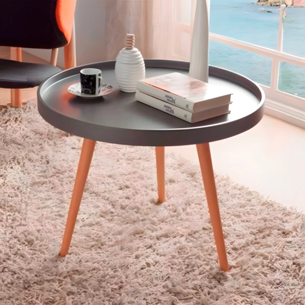 Mesita auxiliar Nice gris 18