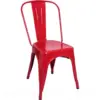 Silla Metalica Torix roja 1