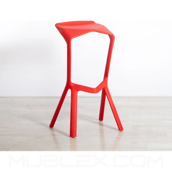 Silla bar Nico rojo 2