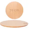 Superficie Madera melamina redonda 70 cm