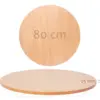 Superficie Madera melamina redonda 80 cm