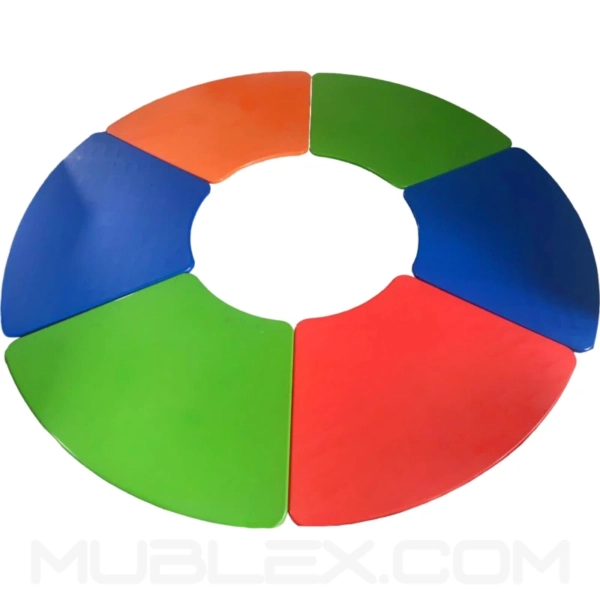 6 superficies pupitre trapezoidal curva Preescolar